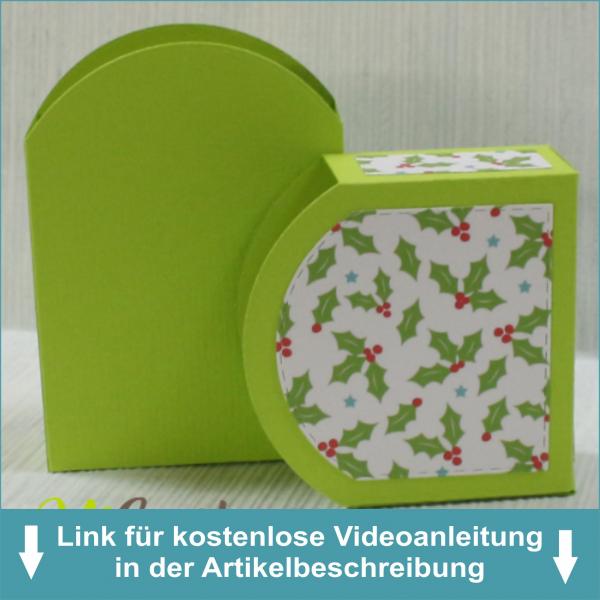 Bogenschachtel - Stanzschablone